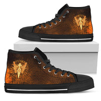 viking-high-top-shoes-gold-spear-of-the-god-odin-gungnir-and-two-gold-ravens