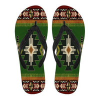 southwest-green-symbol-native-american-flip-flops