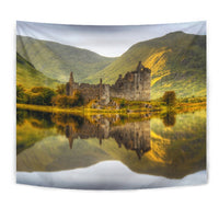 Scotland Kilchurn Castle Tapestry - Wonder Print Shop