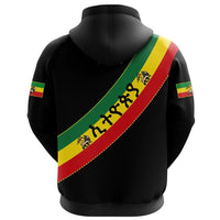 Adwa Victory Ethiopian Hoodie Black LT10 - Wonder Print Shop
