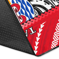 Tahiti Unique Area Rug Polynesia Pattern LT13 - Wonder Print Shop