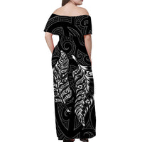 new-zealand-maori-off-shoulder-long-dress-aotearoa-mix-silver-fern-ver03