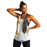 (Custom Personalised) Ethiopia Tibeb Women Racerback Tank Ethiopian Cross Fashion LT13 - Wonder Print Shop