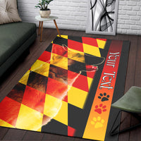 (Custom Personalised) German Shepherd Area Rug Germany Dogs Lovers Ver.01 LT13 - Wonder Print Shop
