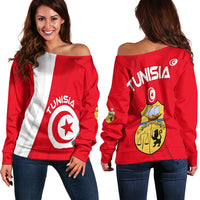 Tunisia Off Shoulder Sweater Always in My Heart LT13 - Wonder Print Shop