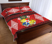 (TIULIPE LEGER JR) Tonga Quilt Bed Set - Tongan Pattern LT13 - Wonder Print Shop