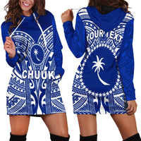 (Custom Personalised ) Chuuk Micronesia Hoodie Dress Simple Pattern LT13 - Wonder Print Shop