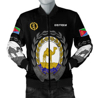 Eritrea Bomber Jacket Coat Of Arms LT13 - Wonder Print Shop