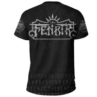 Viking T Shirt, Fenrir RLT12 - Wonder Print Shop