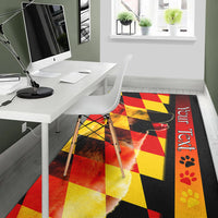 (Custom Personalised) German Shepherd Area Rug Germany Dogs Lovers Ver.01 LT13 - Wonder Print Shop