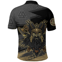 Viking Odin Polo Shirt Valknut, The Symbol Of Odin RLT12 - Wonder Print Shop