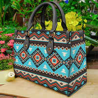 native-american-line-shapes-ethnic-pattern-leather-bag