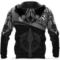 Custom Viking Clothing Odin Viking Hoodie RLT12 - Wonder Print Shop