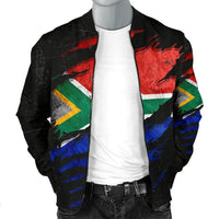 South Africa In Me Mens Bomber Jacket Special Grunge Style RLT8 - Wonder Print Shop