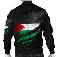 Palestine In Me Men's Bomber Jacket Special Grunge Style RLT13 - Wonder Print Shop