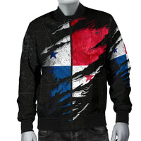 Panama In Me Men's Bomber Jacket Special Grunge Style RLT13 - Wonder Print Shop