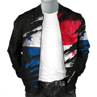 Panama In Me Men's Bomber Jacket Special Grunge Style RLT13 - Wonder Print Shop