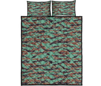 Army Guyana Tiger Stripe Camouflage Seamless Quilt Bed Set RLT8 - Wonder Print Shop