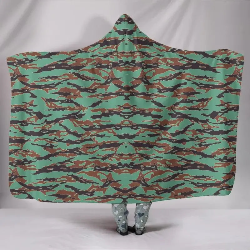 army-guyana-tiger-stripe-camouflage-seamless-hooded-blanket