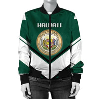 Guyana Coat of Arms Women Bomber Jacket Lucian Style RLT8 - Wonder Print Shop