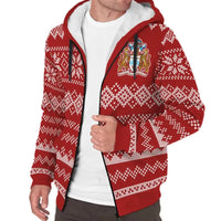 Guyana Christmas Sherpa Hoodie (Womens/Mens) RLT8 - Wonder Print Shop