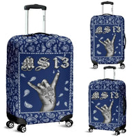 Luggage Covers Blue Bandana RLT8 - Wonder Print Shop