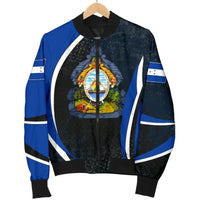 Honduras Womens Bomber Jackets - Honduras Spirits RLT8 - Wonder Print Shop