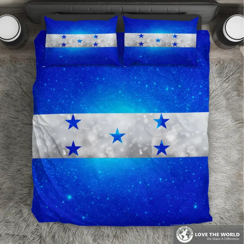 honduras-bedding-set-galaxy-style-honduras-flag