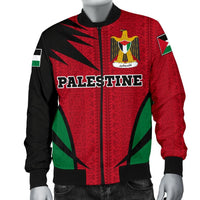 Palestine Bomber Active Men RLT13 - Wonder Print Shop