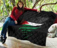 Palestine In Me Premium Quilt Special Grunge Style RLT13 - Wonder Print Shop