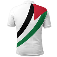 Palestine Special Flag Polo Shirt RLT13 - Wonder Print Shop