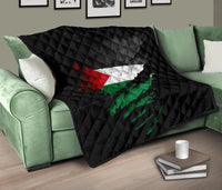 Palestine In Me Premium Quilt Special Grunge Style RLT13 - Wonder Print Shop