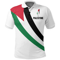 Palestine Special Flag Polo Shirt RLT13 - Wonder Print Shop