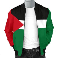 State of Palestine Men's Bomber Jacket Original Flag RLT13 - Wonder Print Shop
