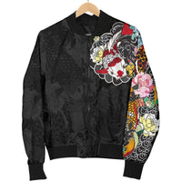 Best Koi Fish Tattoo Style Mens Bomber Jacket RLT8 - Wonder Print Shop