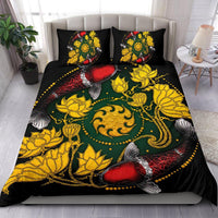 Koi Fish Bedding Set - Lotus Koi Fish Yin Yang RLT8 - Wonder Print Shop