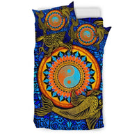Koi Fish Bedding Set - Koi Fish Yin Yang RLT8 - Wonder Print Shop