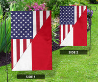 US Flag with Monaco Flag RLT6 - Wonder Print Shop
