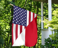 US Flag with Monaco Flag RLT6 - Wonder Print Shop