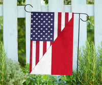 US Flag with Monaco Flag RLT6 - Wonder Print Shop