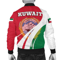 Kuwait Bomber Jacket Flag Original Basic RLT8 - Wonder Print Shop