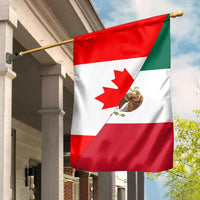 Canada Flag With Mexico Flag RLT13 - Wonder Print Shop