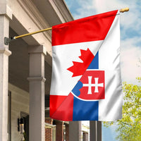 Canada Flag With Slovakia Flag RLT13 - Wonder Print Shop