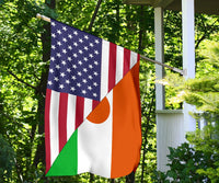 Us Flag With Niger Flag RLT8 - Wonder Print Shop