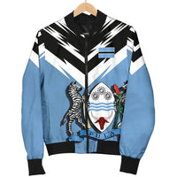 Botswana New Release Women's Bomber Jacket RLT6 - Wonder Print Shop