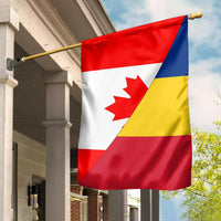 Canada Flag With Romania Flag RLT13 - Wonder Print Shop