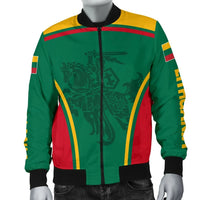 Lithuania Bomber Jacket Active Warrior RLT6 - Wonder Print Shop