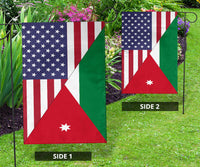 US Flag with Jordan Flag RLT8 - Wonder Print Shop