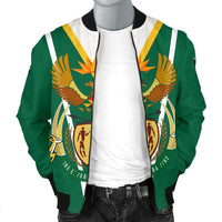 South Africa Mens Bomber Jacket Coat Of Arms RLT8 - Wonder Print Shop