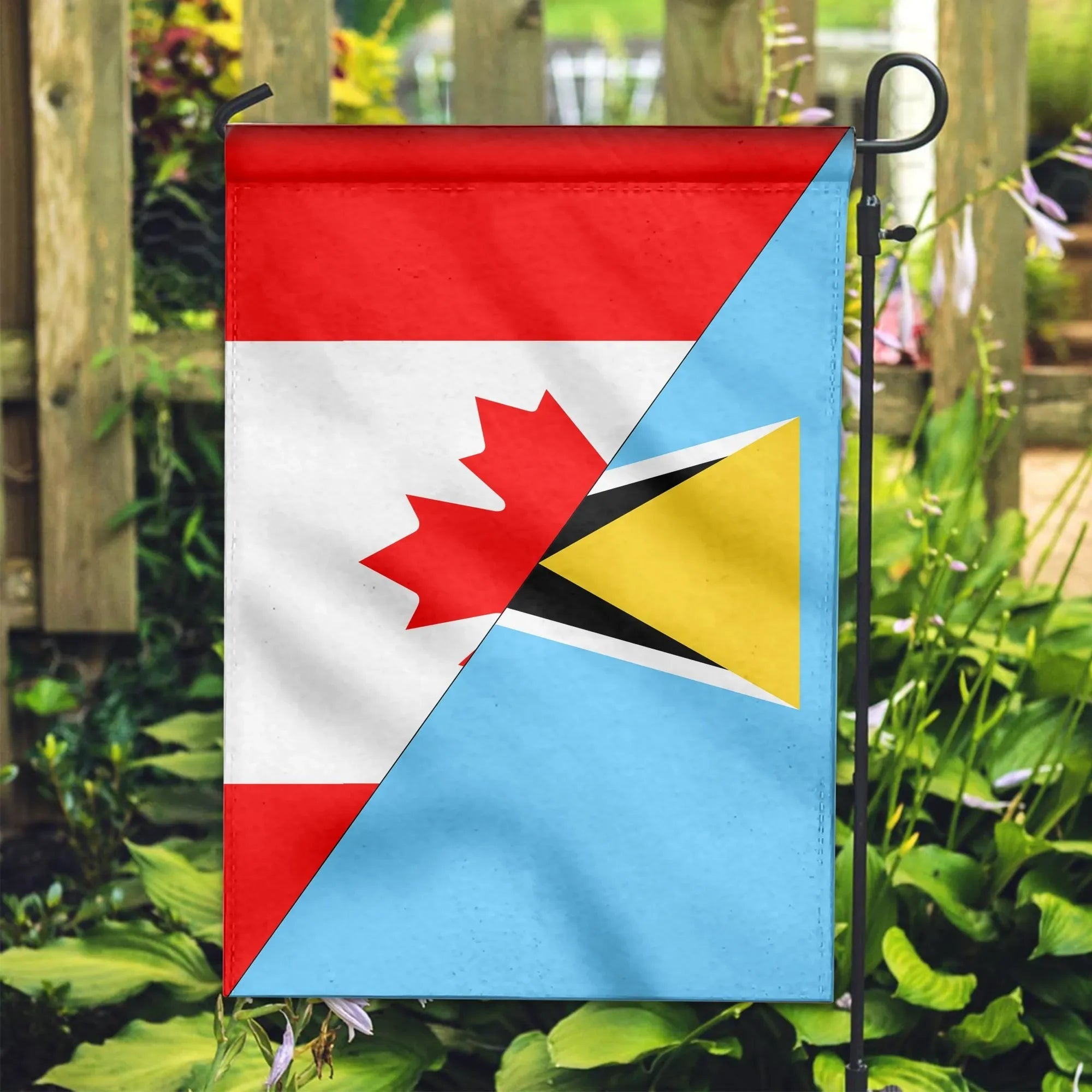 canada-flag-with-saint-lucia-flag